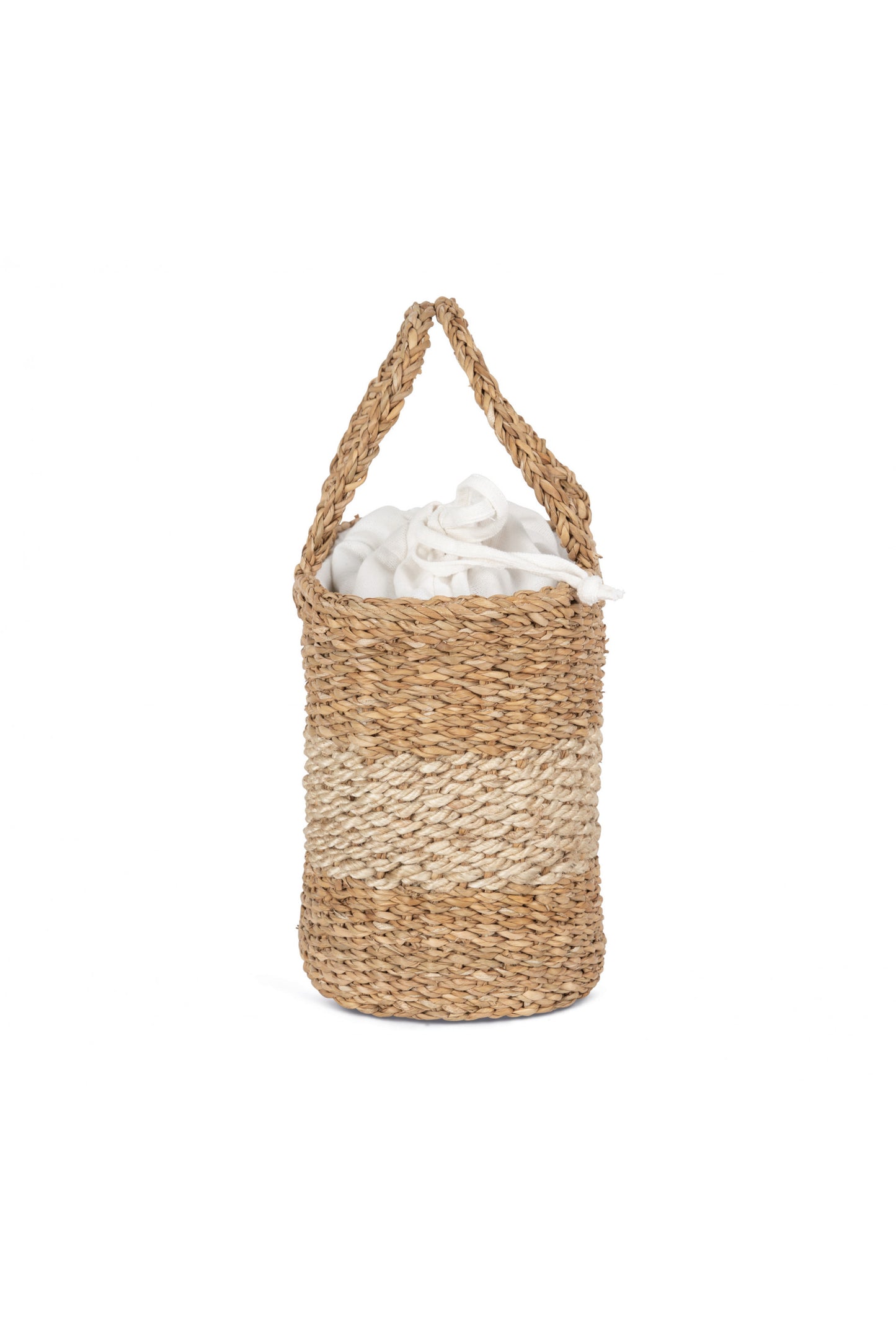 Sac panier en jute et jonc de mer - Spirit