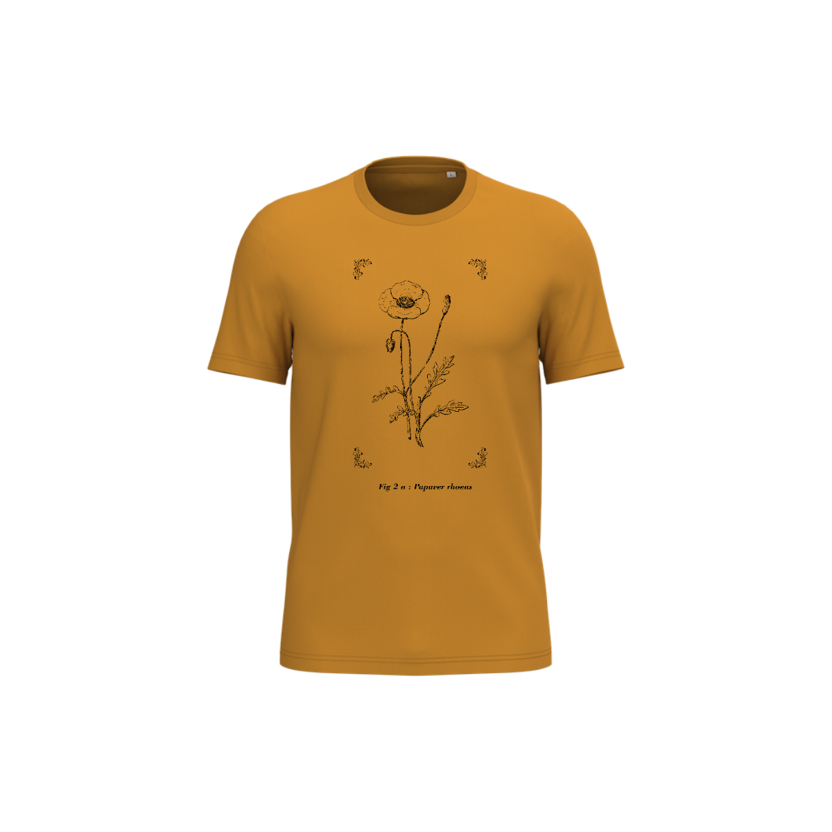 T-shirt écoresponsable - Papaver rhoeas