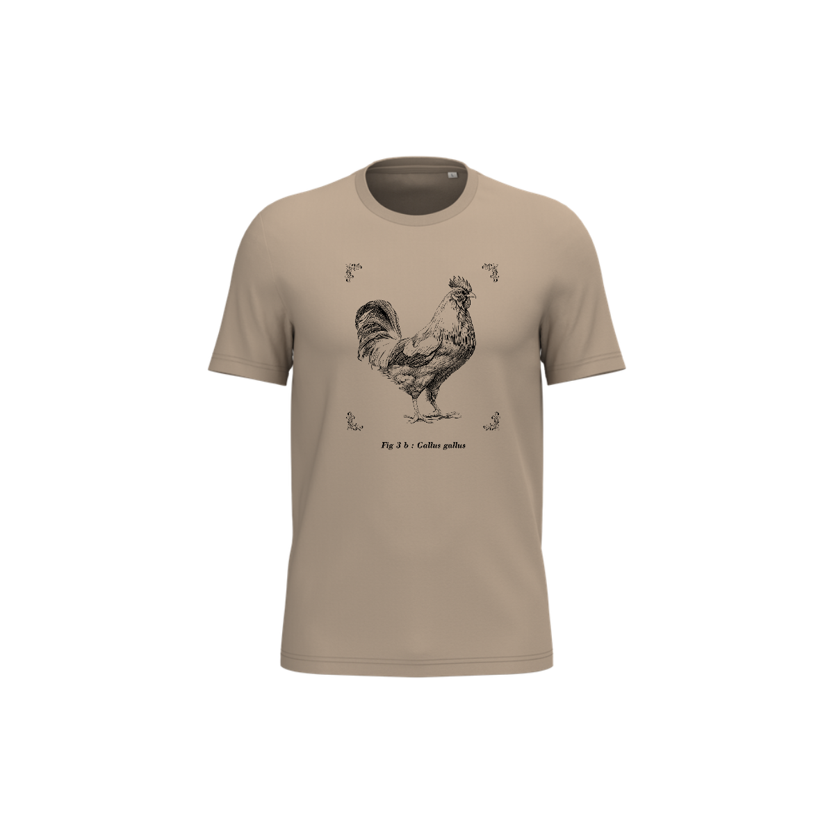 T-shirt écoresponsable - Gallus gallus