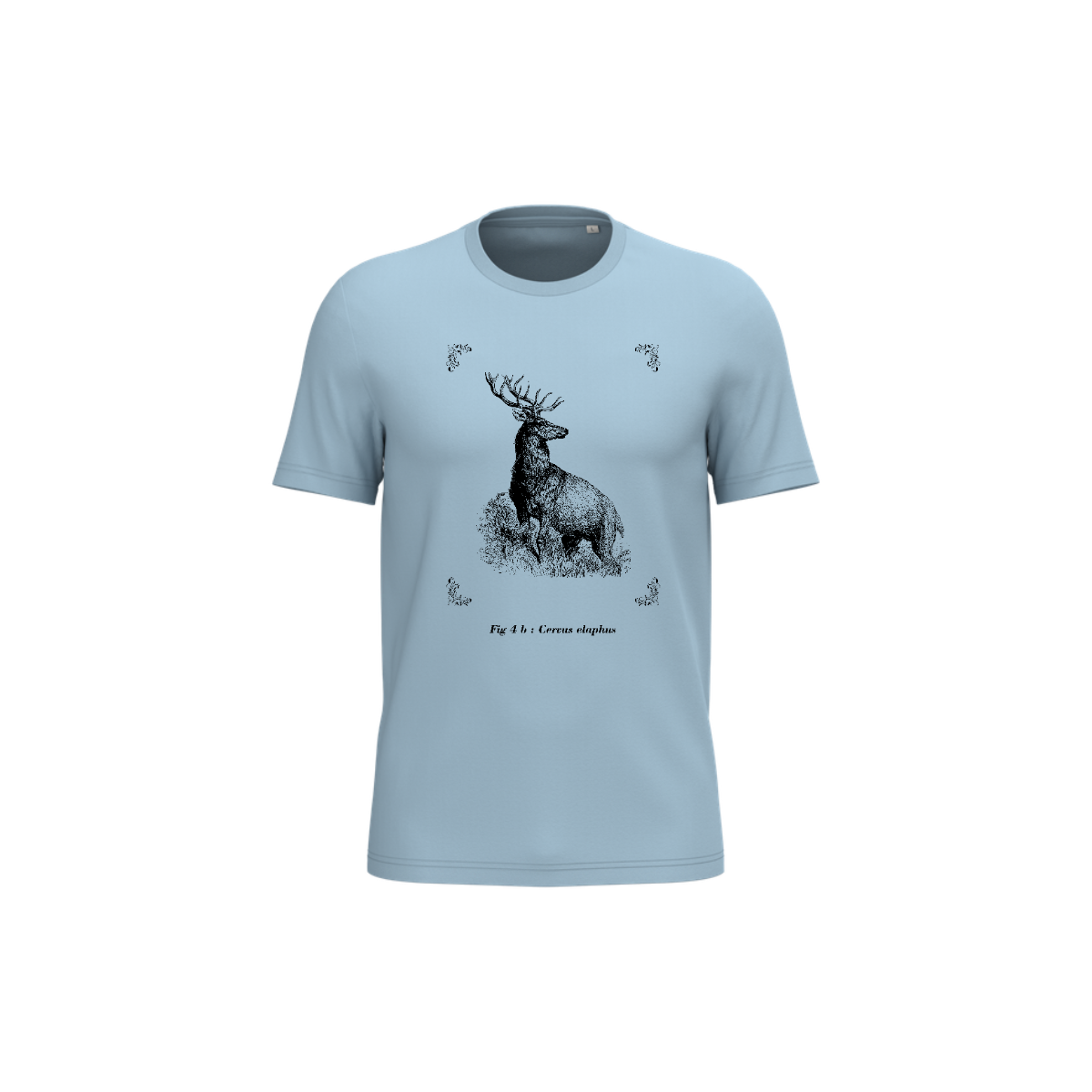 T-shirt écoresponsable - Cervus elaphus