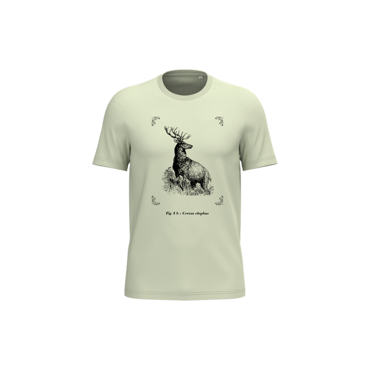 T-shirt écoresponsable - Cervus elaphus