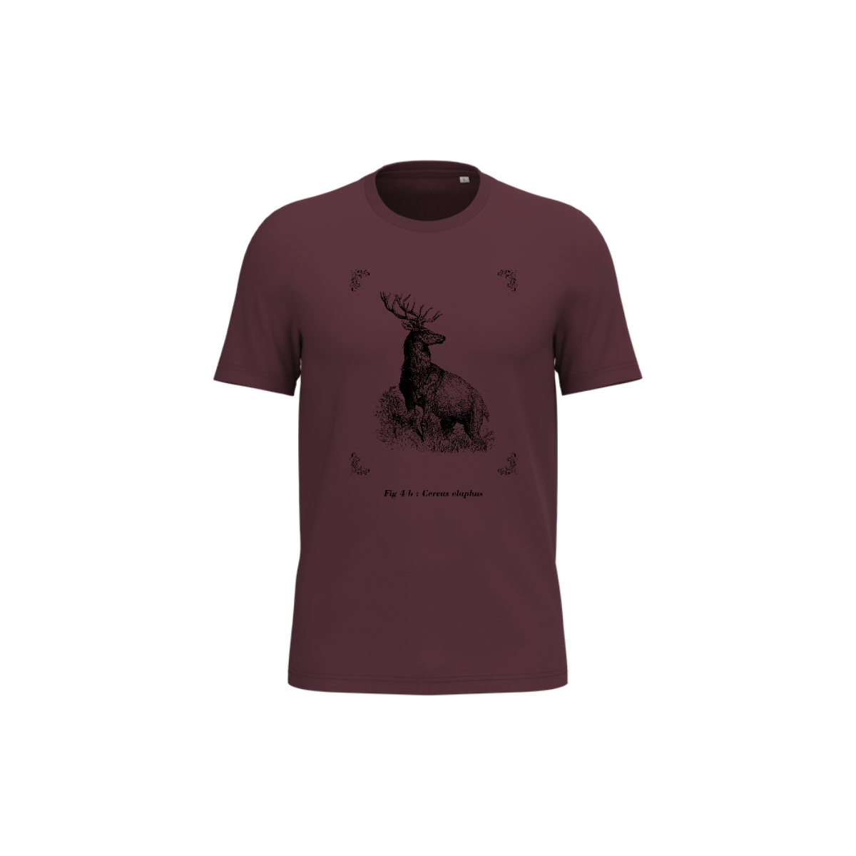 T-shirt écoresponsable - Cervus elaphus