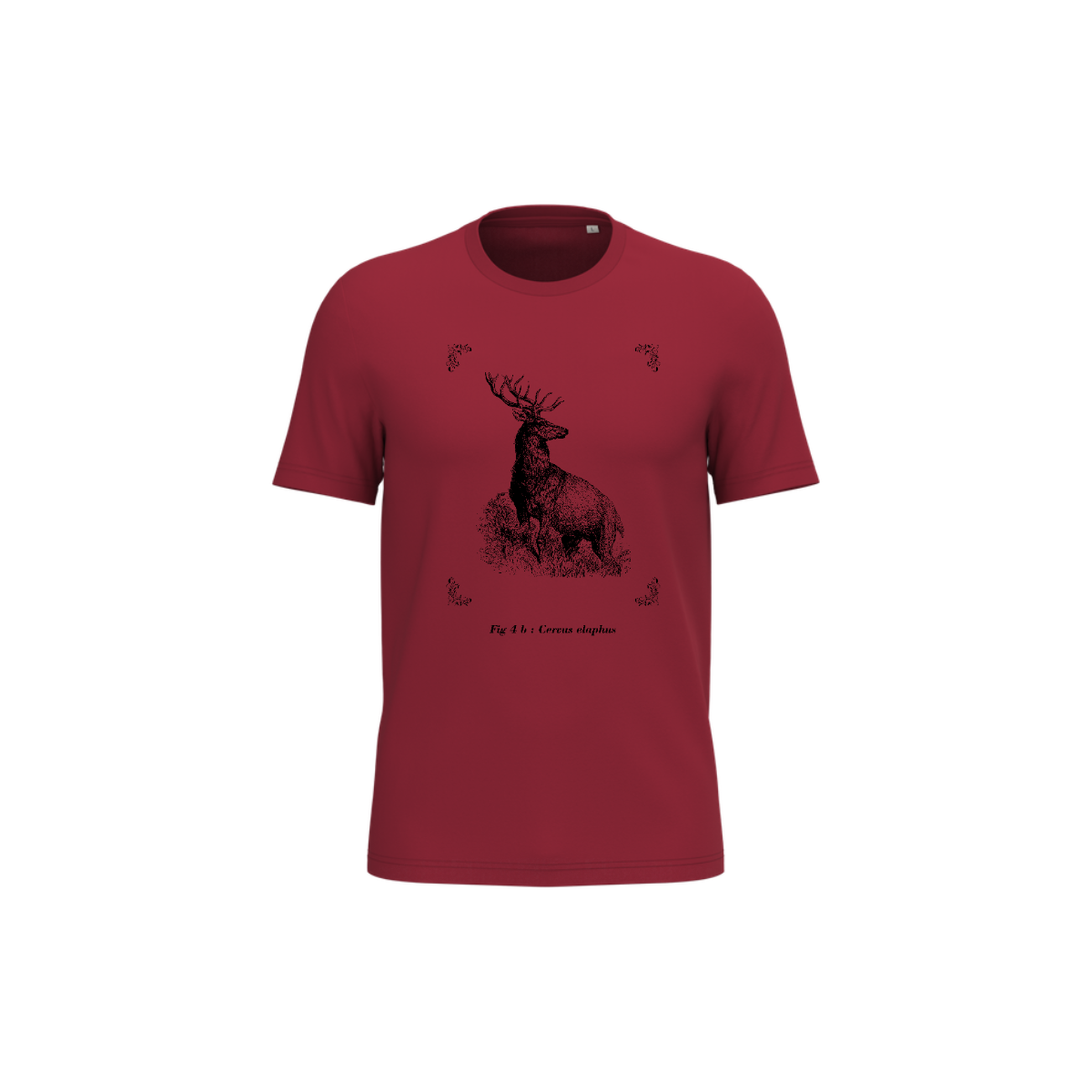 T-shirt écoresponsable - Cervus elaphus