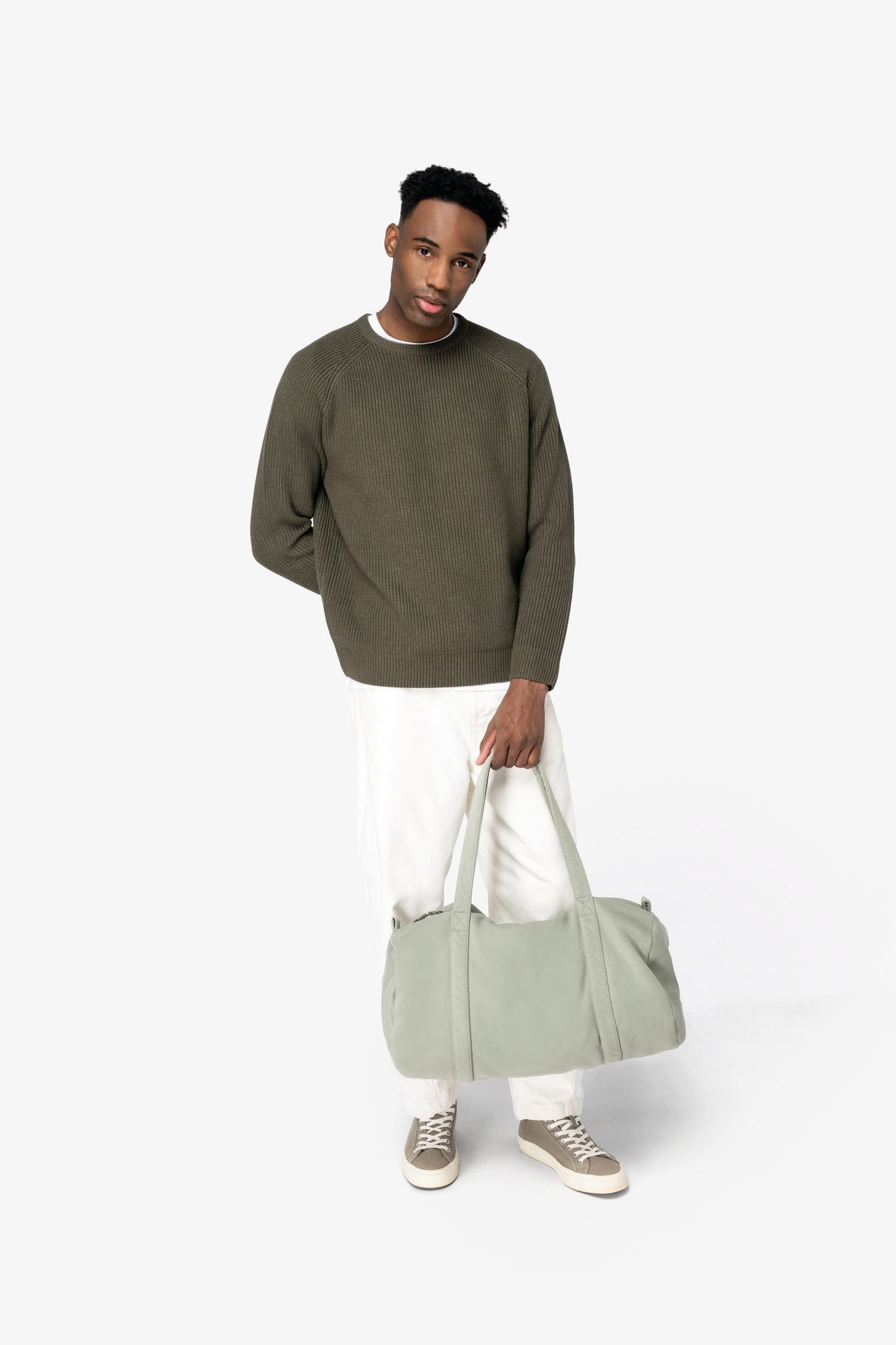 Sac polochon en molleton