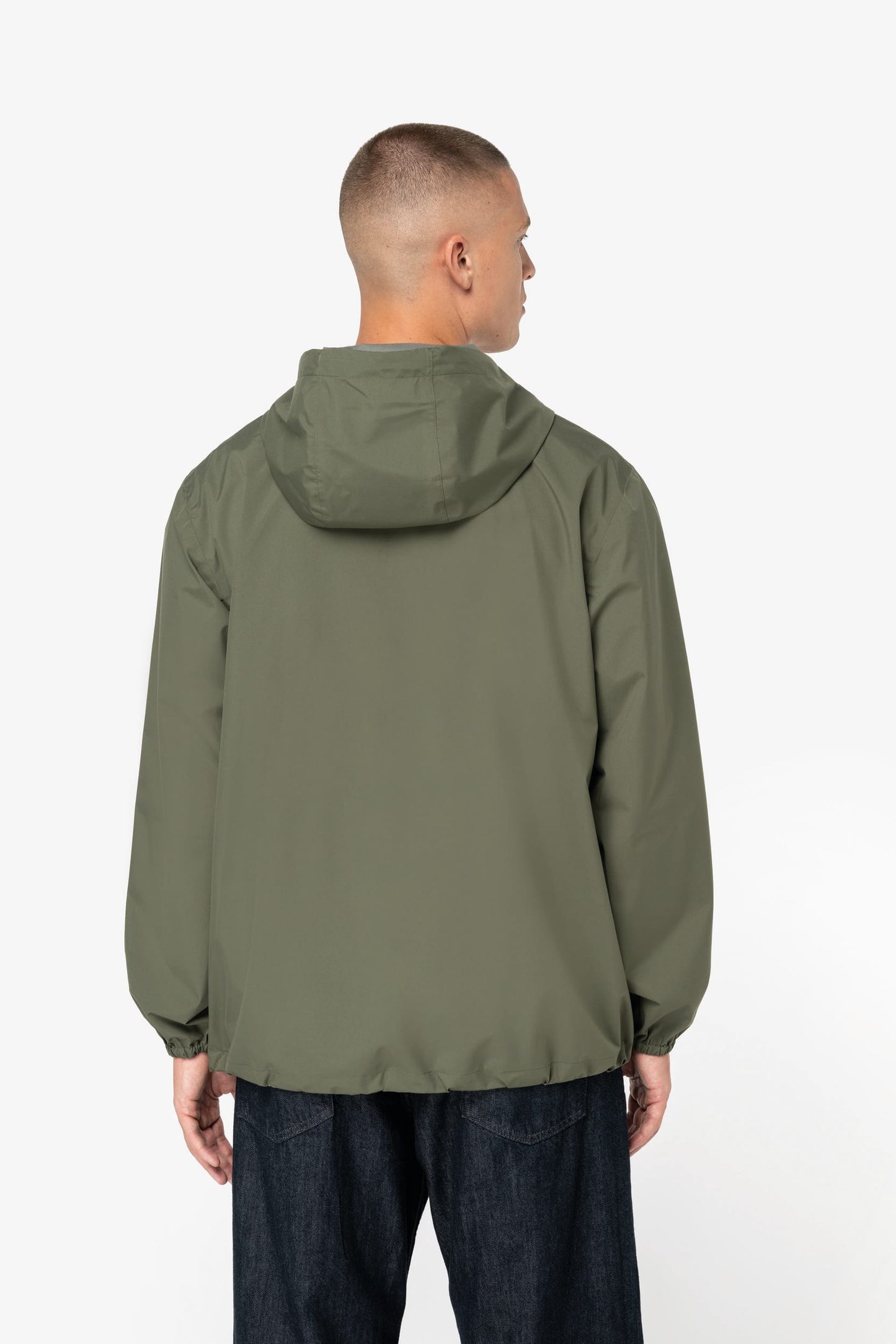 Veste coupe-vent imperméable écoresponsable