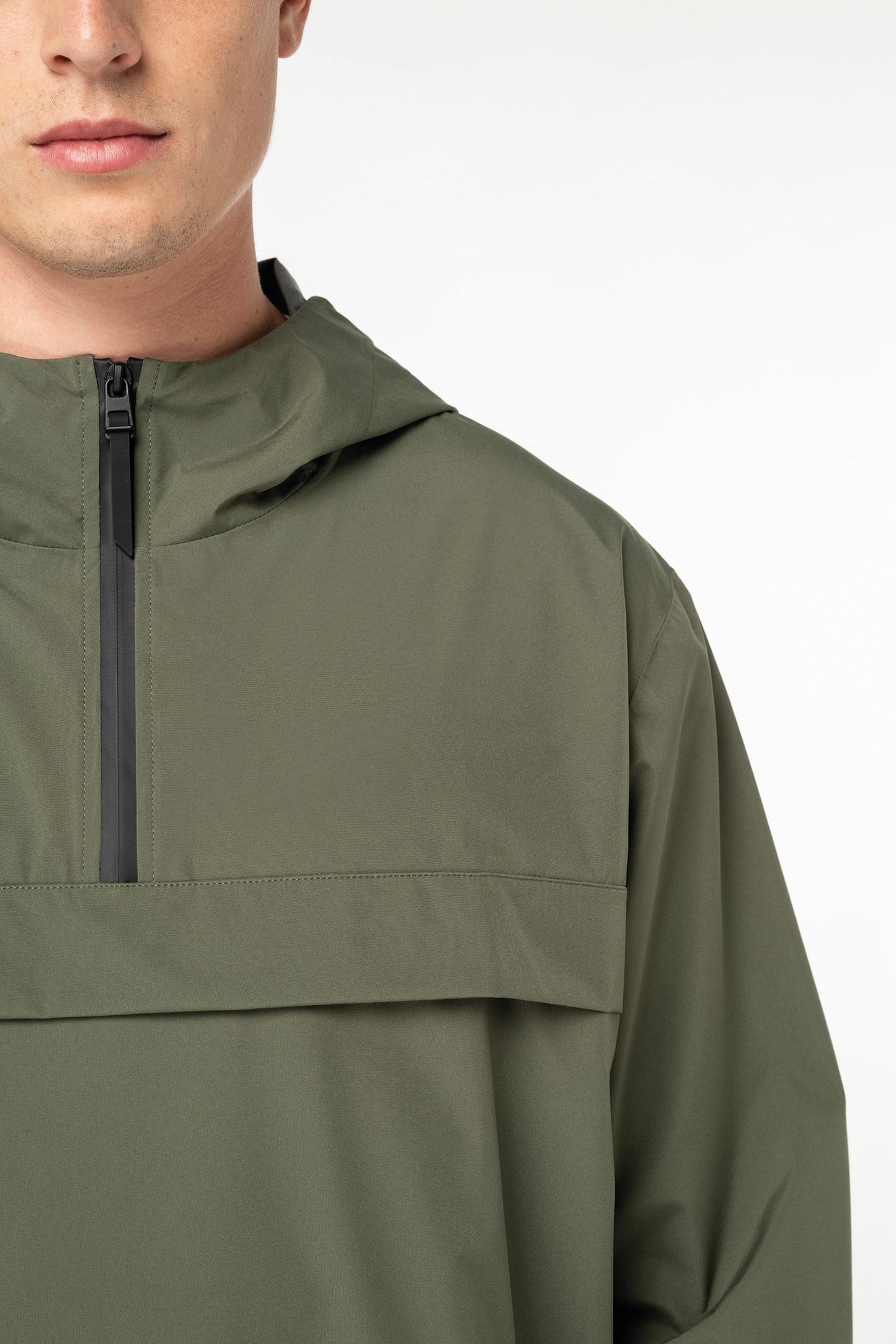 Veste coupe-vent imperméable écoresponsable