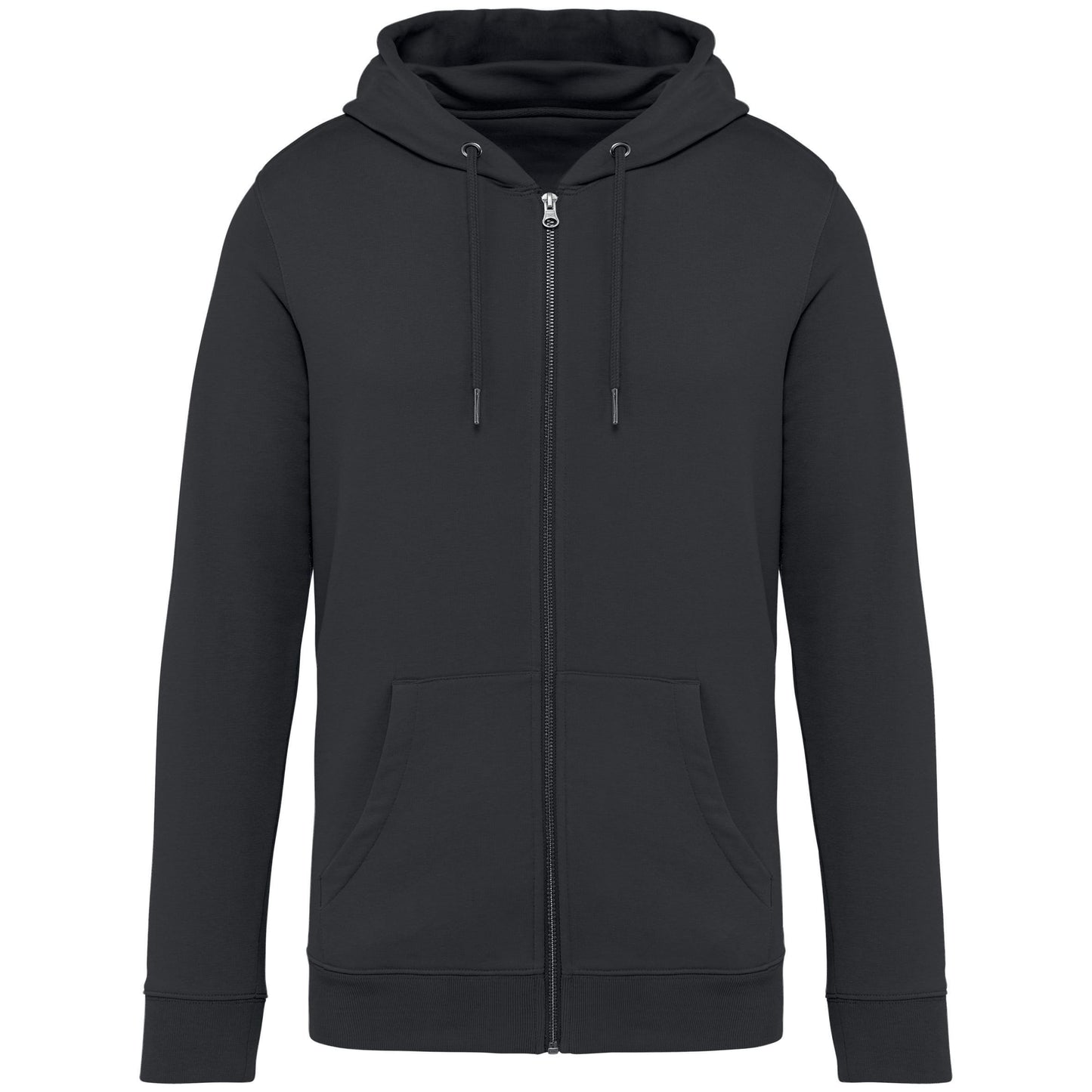 Sweat-shirt écoresponsable zippé à capuche