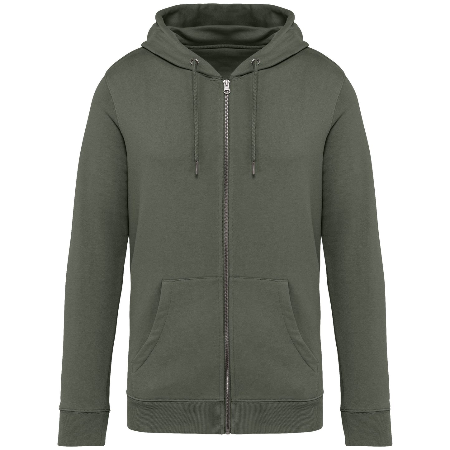 Sweat-shirt écoresponsable zippé à capuche