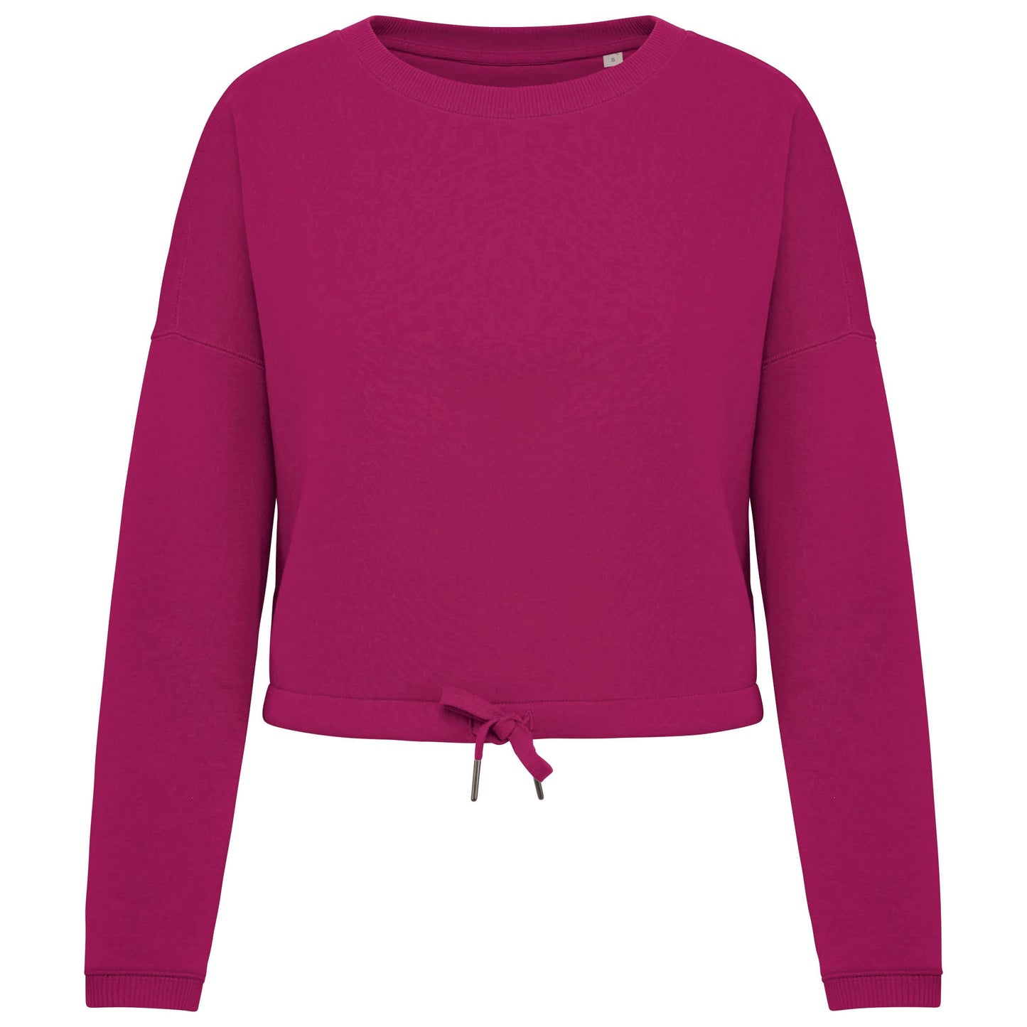 Sweat-shirt écoresponsable à col rond oversize