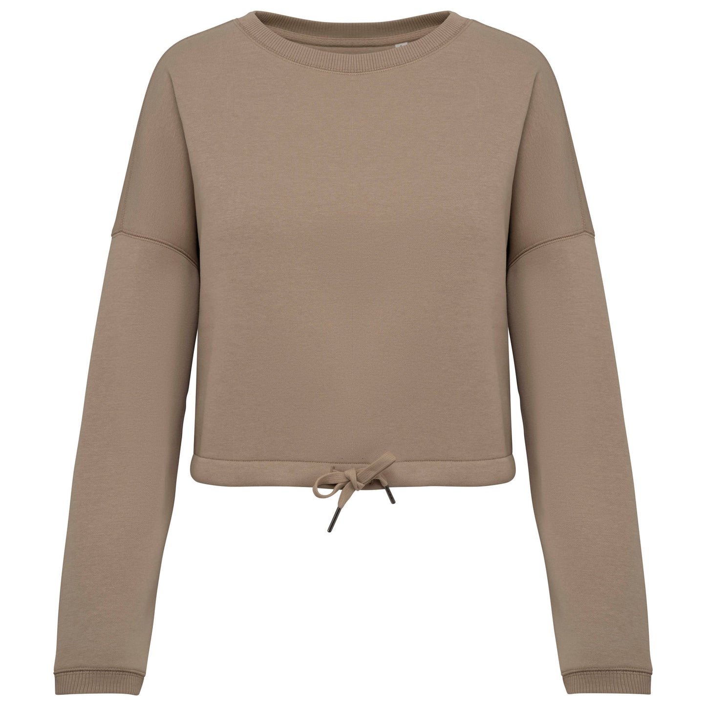 Sweat-shirt écoresponsable à col rond oversize