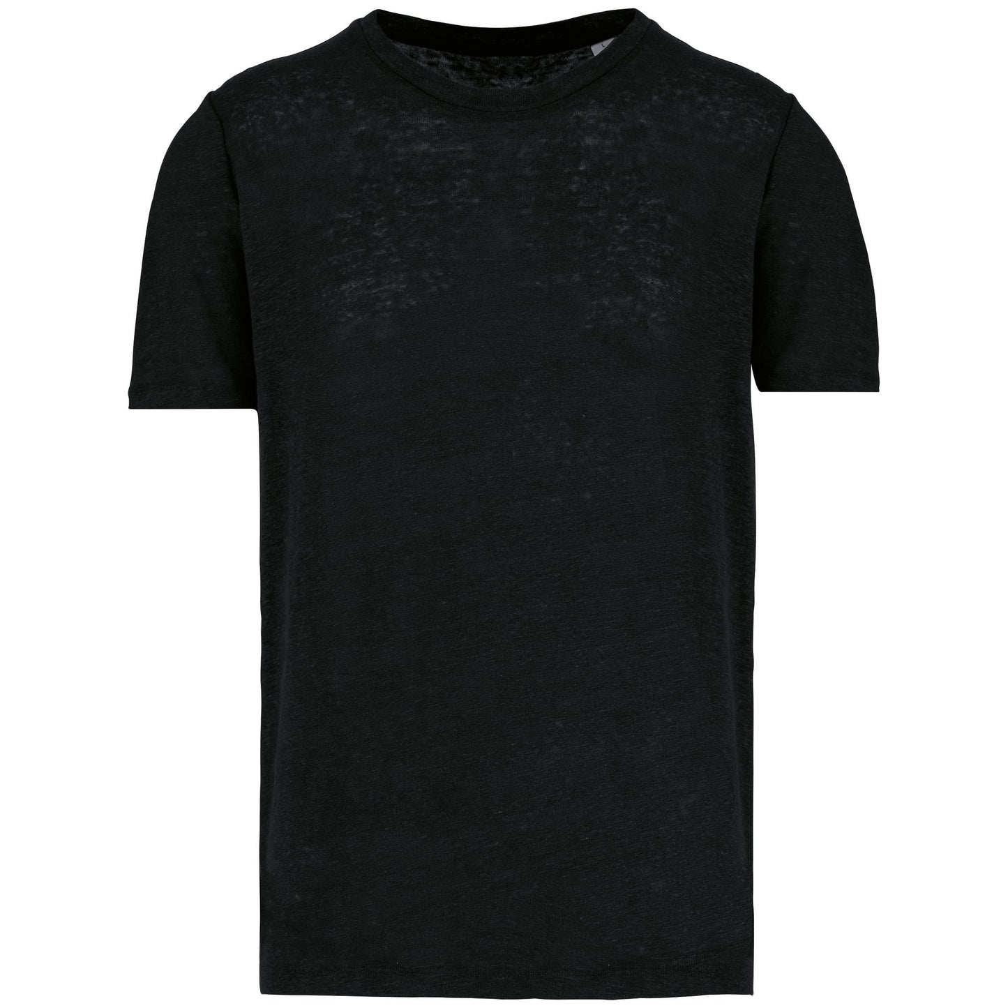 T-shirt en lin col rond