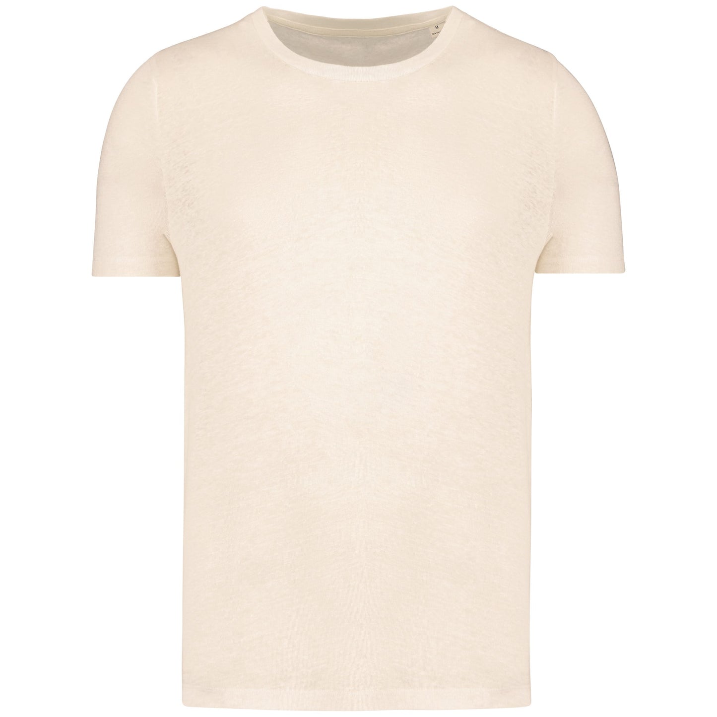 T-shirt en lin col rond