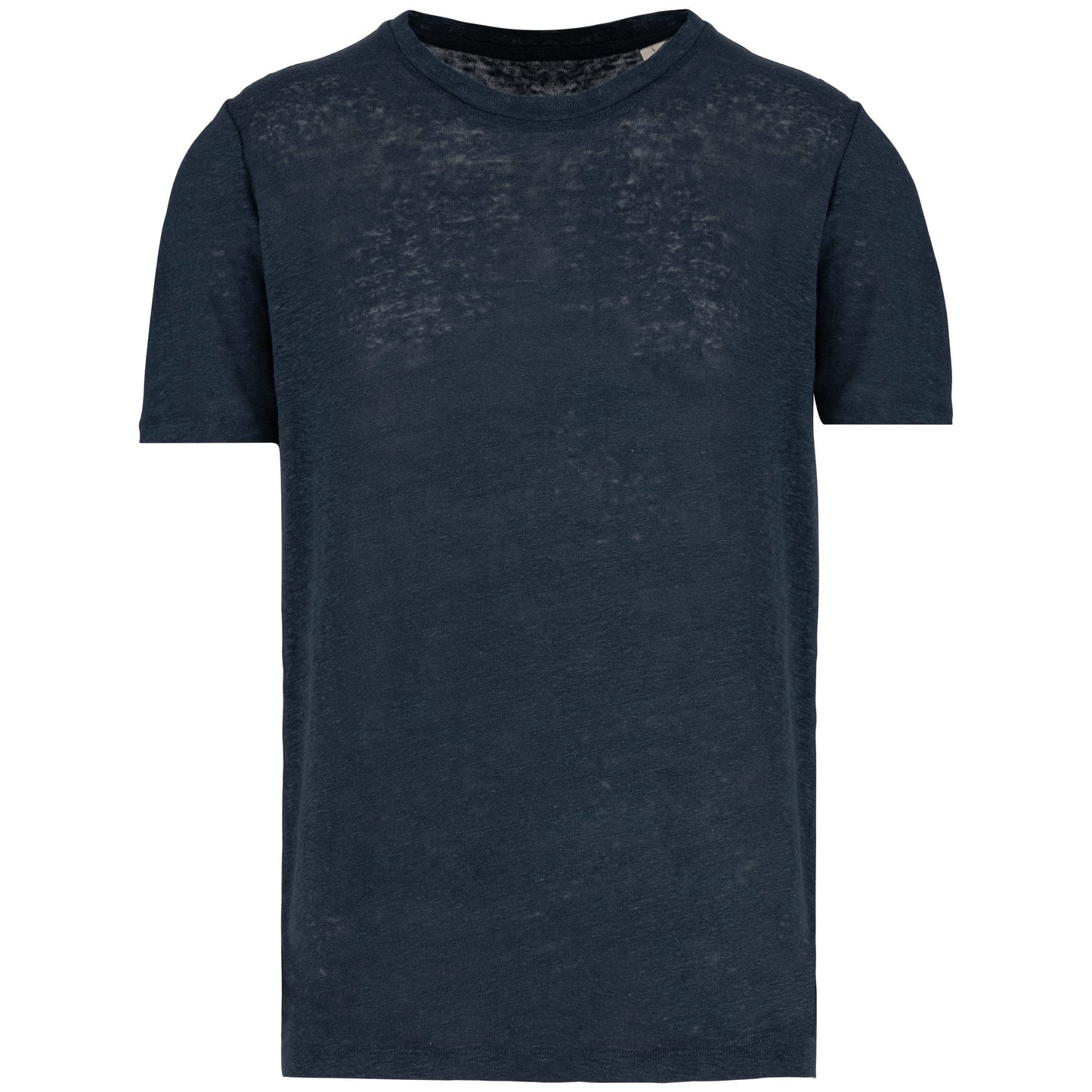 T-shirt en lin col rond
