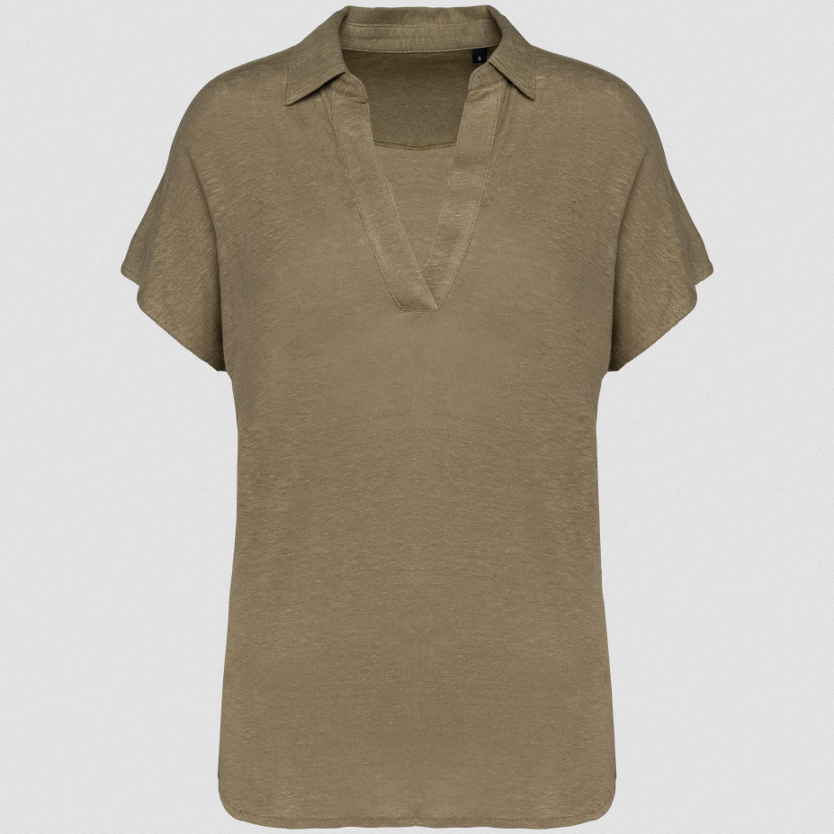 Polo en lin femme - Spirit