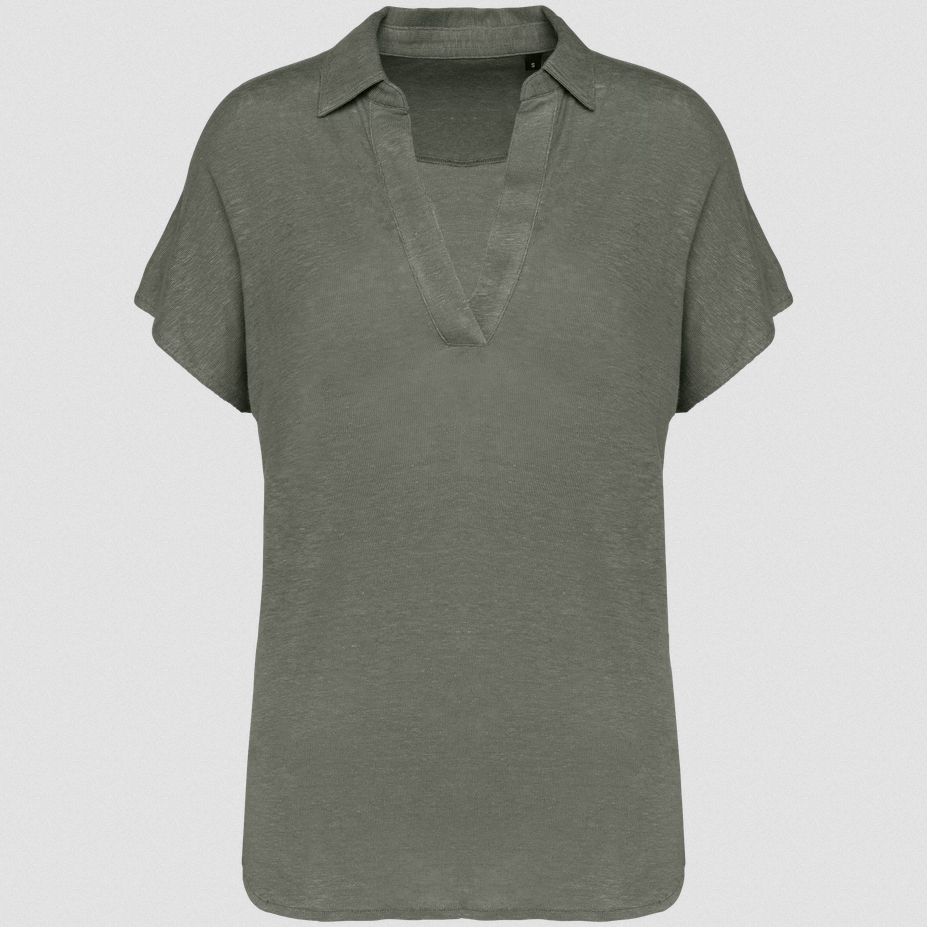 Polo en lin femme - Spirit