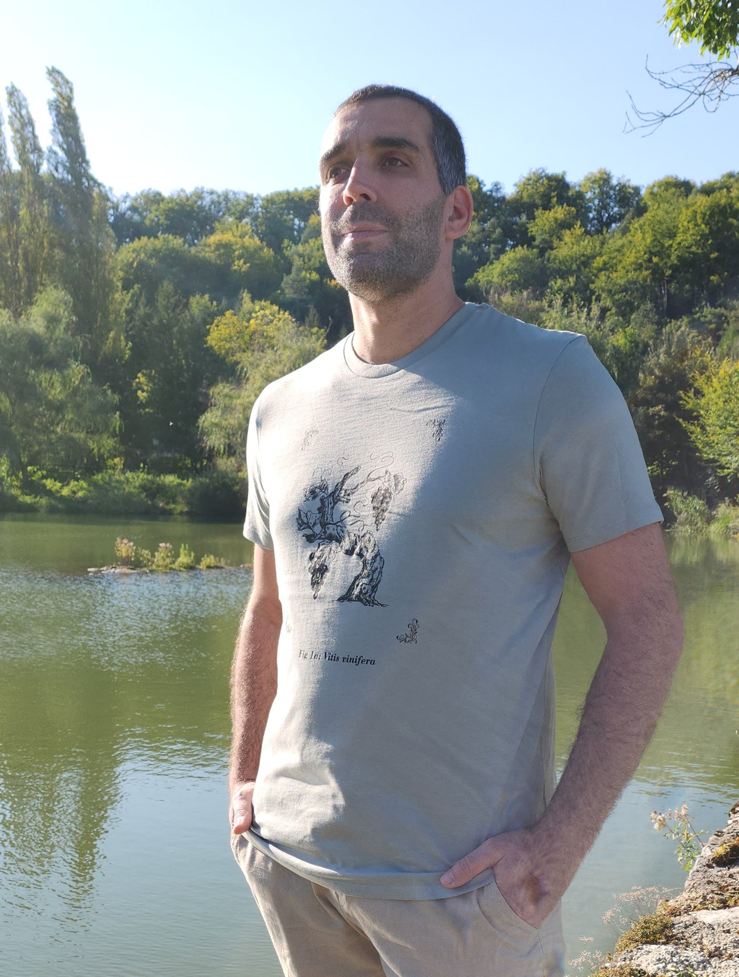 T-shirt écoresponsable - Vitis vinifera