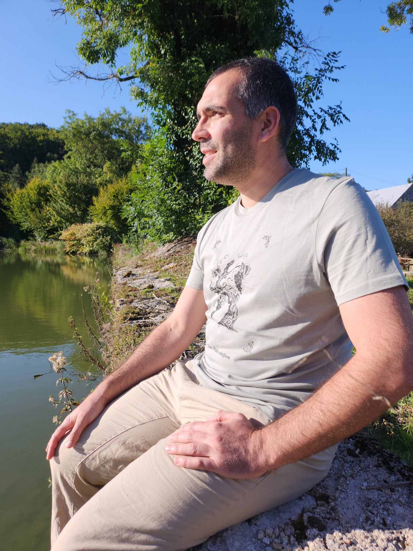 T-shirt écoresponsable - Vitis vinifera