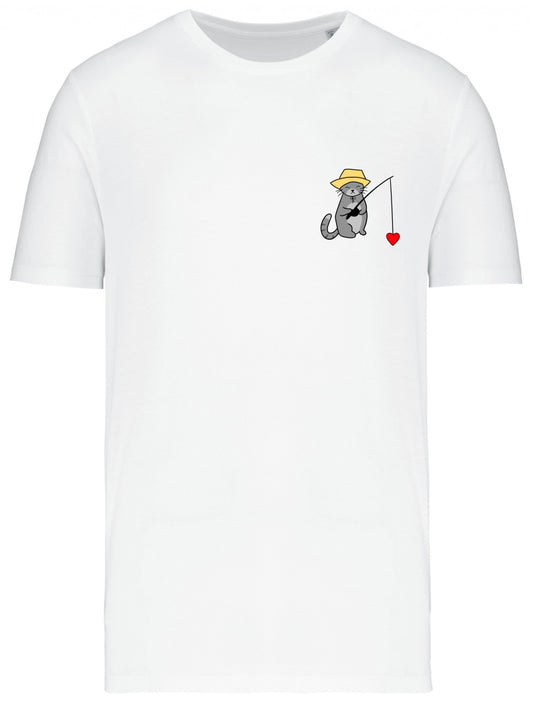 Tee-shirt Chat Homme - Love