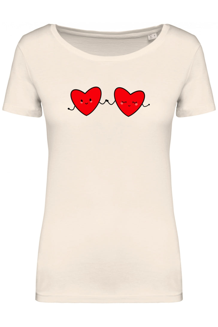 Tee-shirt Coeurs Femme - Love