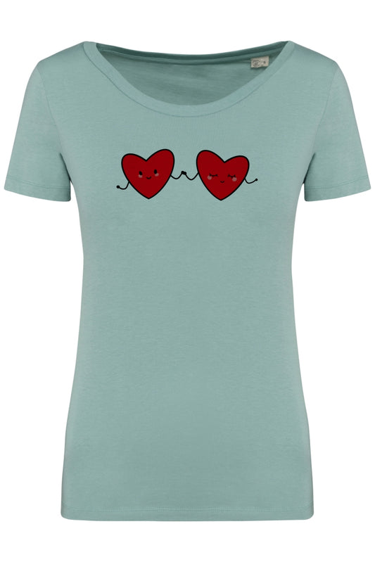 Tee-shirt Coeurs Femme - Love