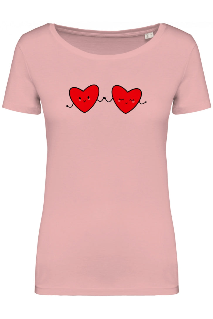 Tee-shirt Coeurs Femme - Love