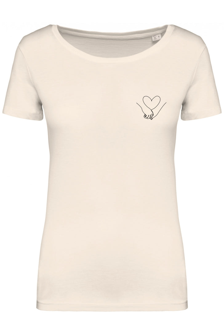 Tee-shirt Mains Femme - Love