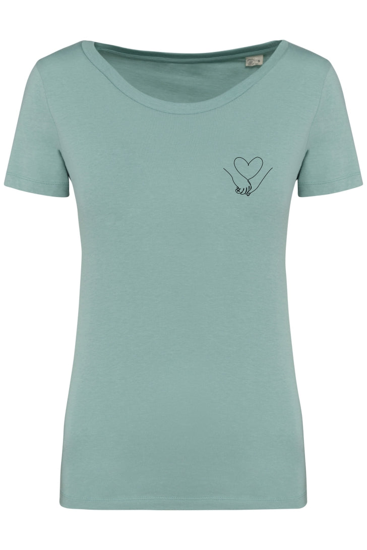 Tee-shirt Mains Femme - Love