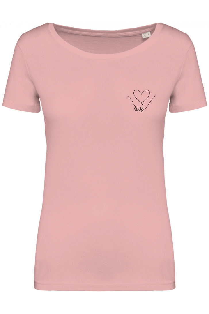 Tee-shirt Mains Femme - Love