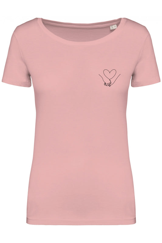 Tee-shirt Mains Femme - Love